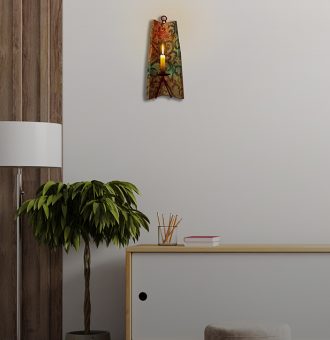 Cabinets and wall for tv in living room, Mockup white wall,3D rendering